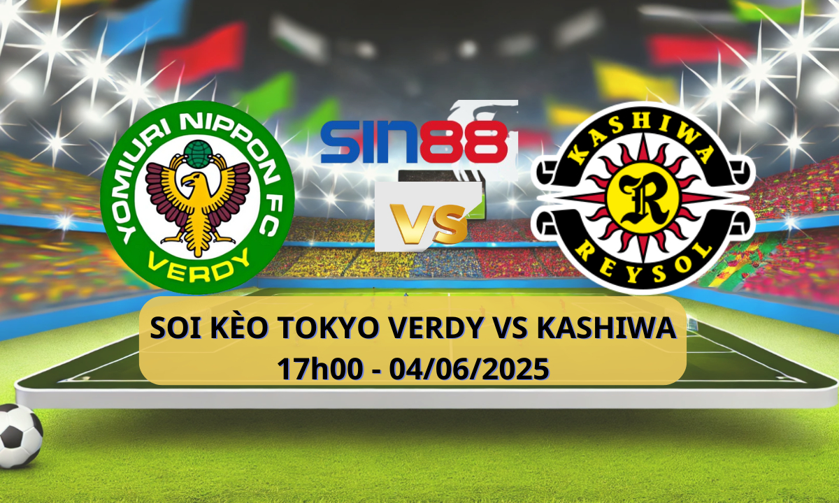 Trận đấu Esportes giữa Tokyo Verdy và Kashiwa Reysol